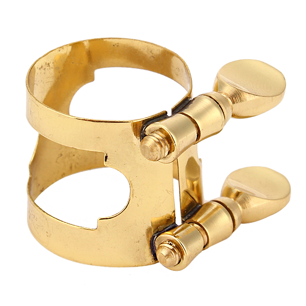 Kim loại ligature với đôi vít điều chỉnh phù hợp cho Soprano Saxophone cơ
