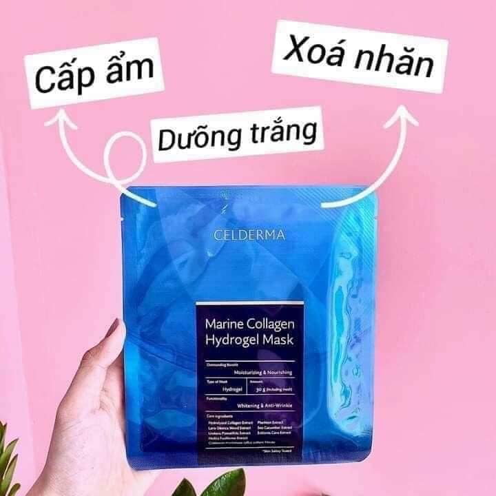 Mặt Nạ Thạch Collagen Tươi Celderma Marine Collagen Hydrogen Mask