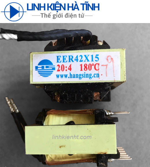 Biến áp xung máy hàn eer42x15 20:4 biến áp máy hàn 20:4
