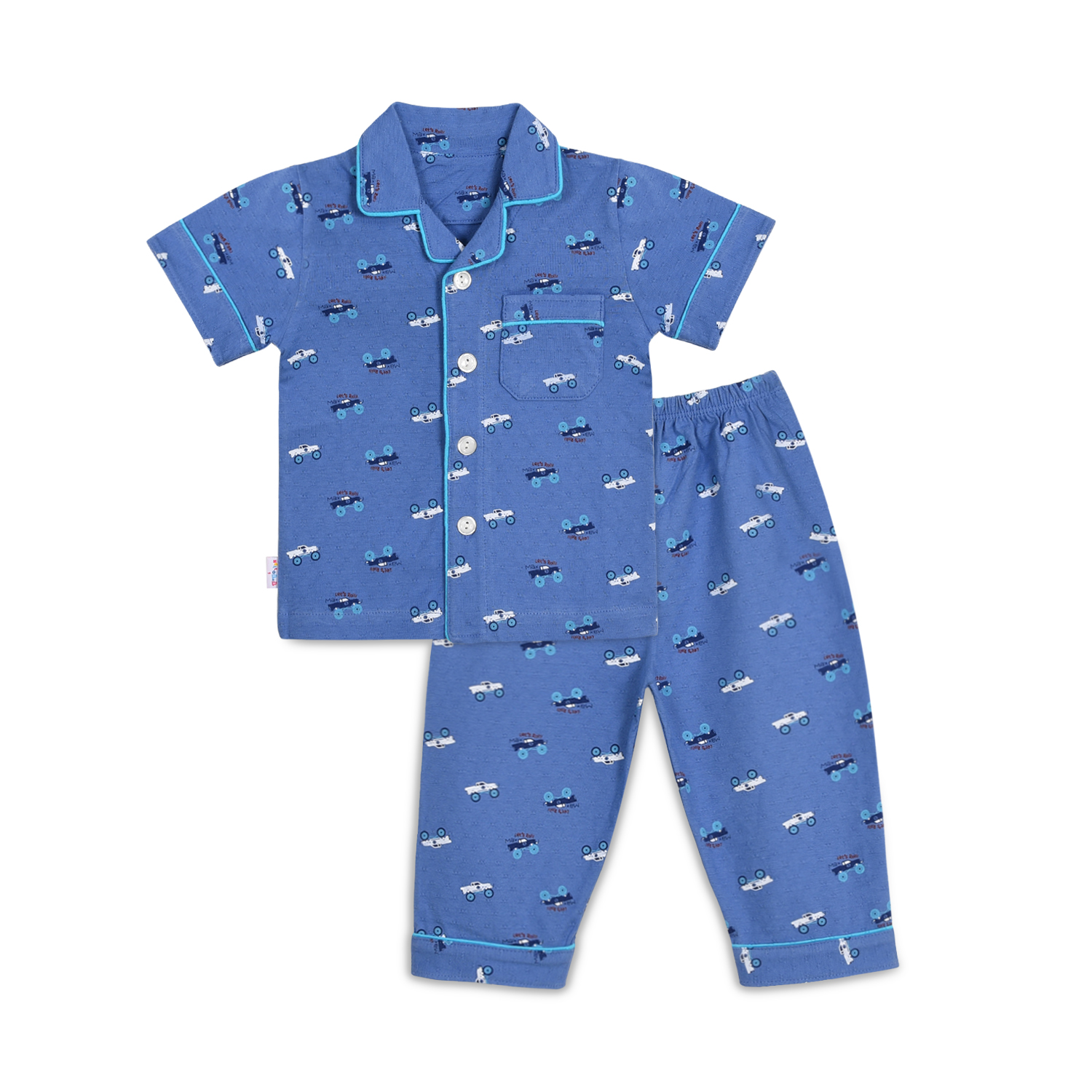 BỘ PYJAMAS TAY NGẮN BÉ TRAI 1150-HELLO BB (hình ngẫu nhiên)
