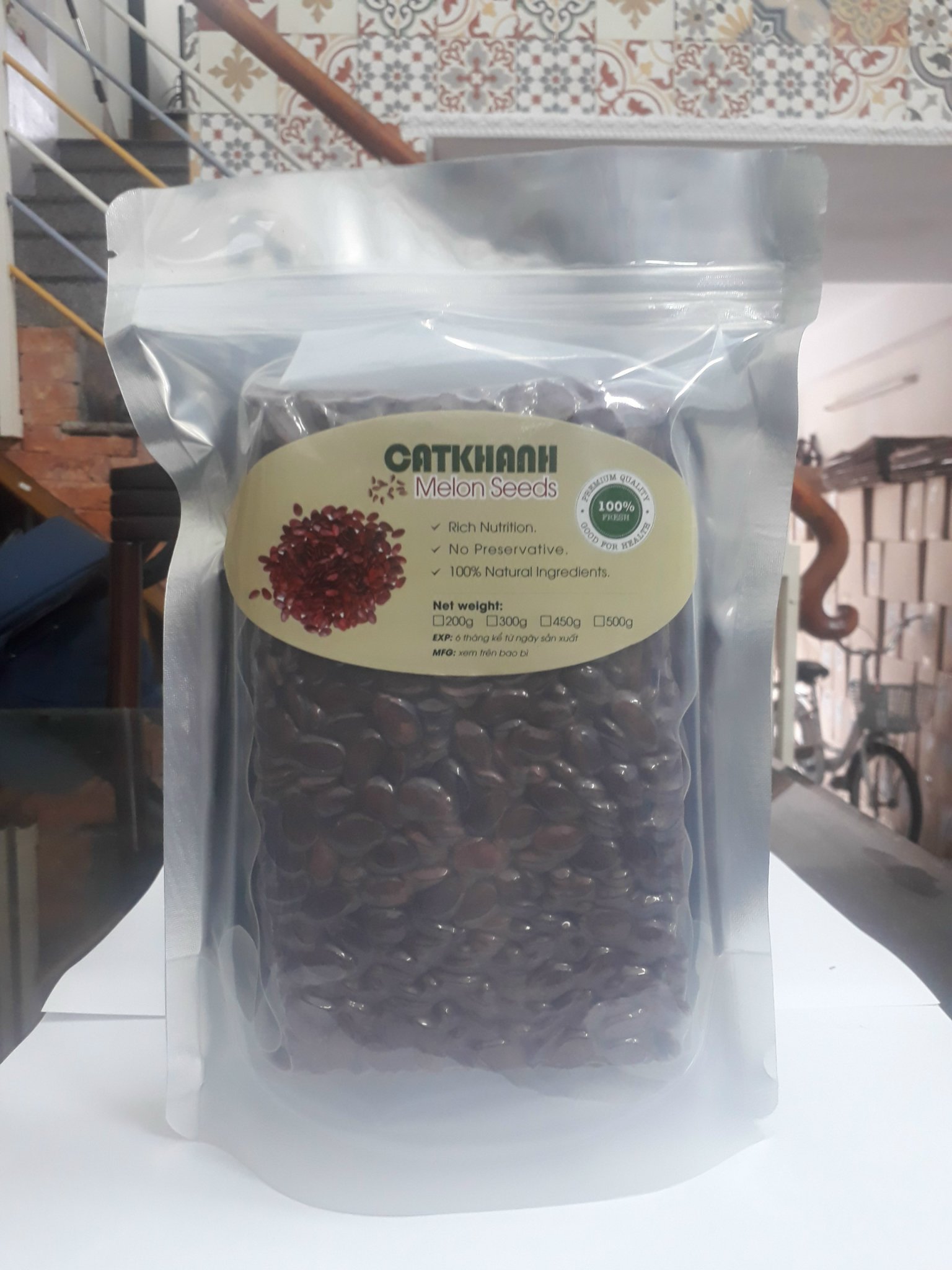 Hạt dưa Cát Khánh túi 500gr