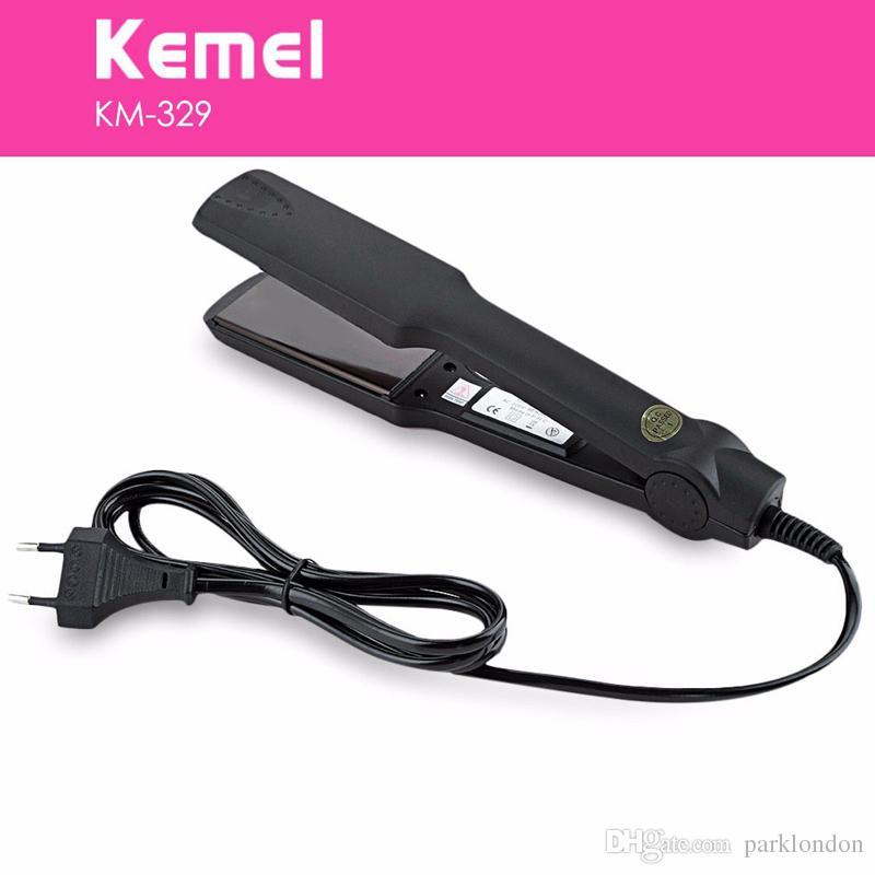 Máy làm thẳng tóc 4 mức chỉnh nhiệt kemei km 329