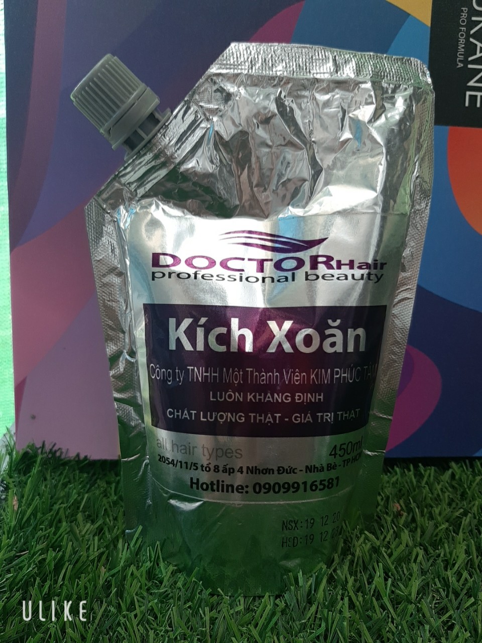 Kem kích xoăn tóc DOCTORHHAIR 450ML