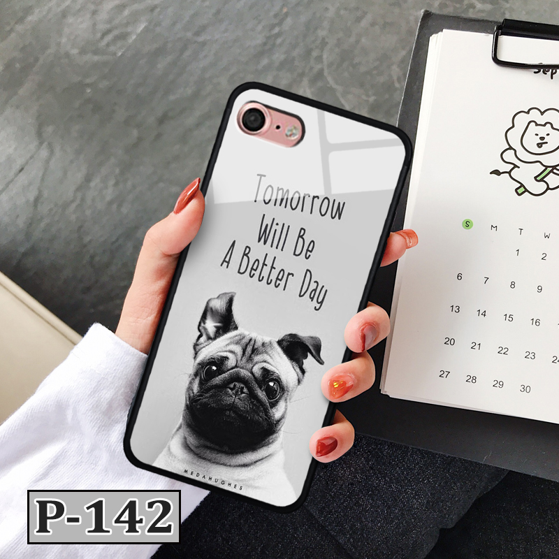 Ốp điện thoại IPHONE 8 - lưng kính in hình 3D