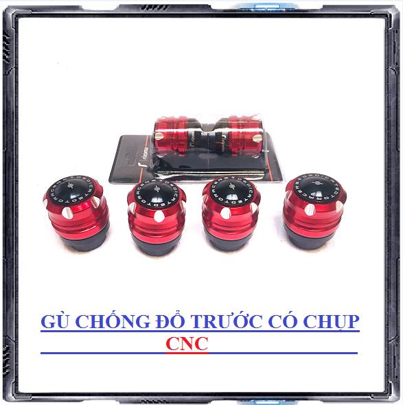 [ Màu đỏ ] Gù chống đổ trước có chụp mẫu K1