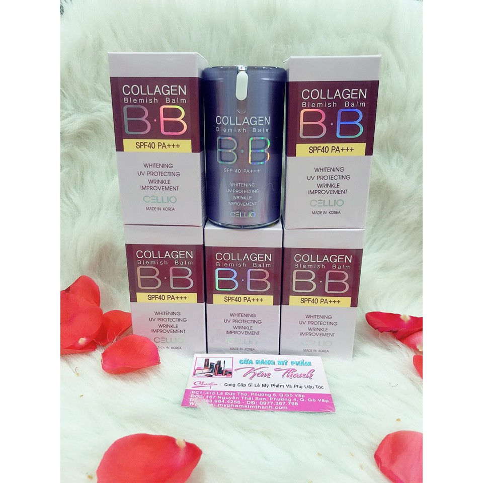 Kem nền B.B Collagen chống nắng