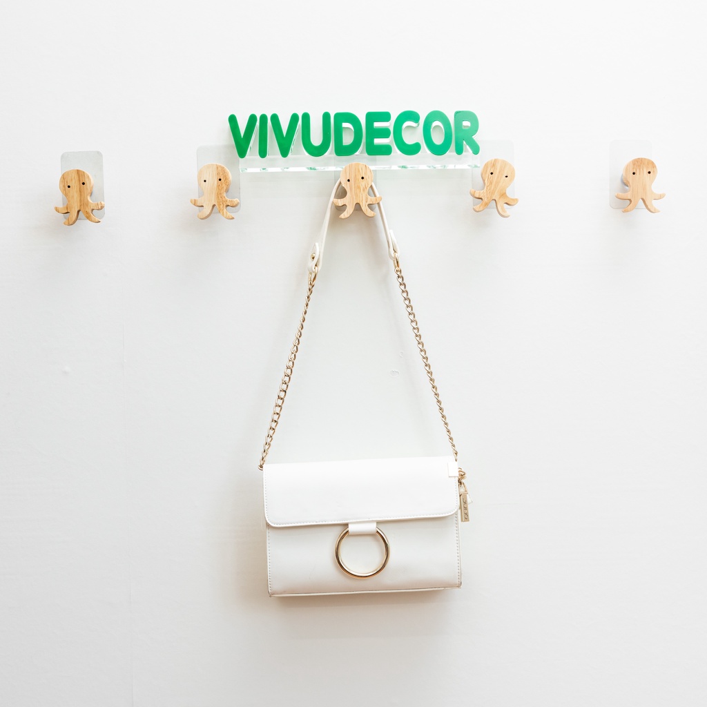 Móc gỗ VIVUDECOR MG04 gỗ tự nhiên