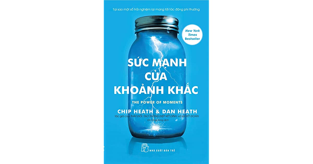 Sách NXB Trẻ - SỨC MẠNH CỦA  KHOẢNH KHẮC