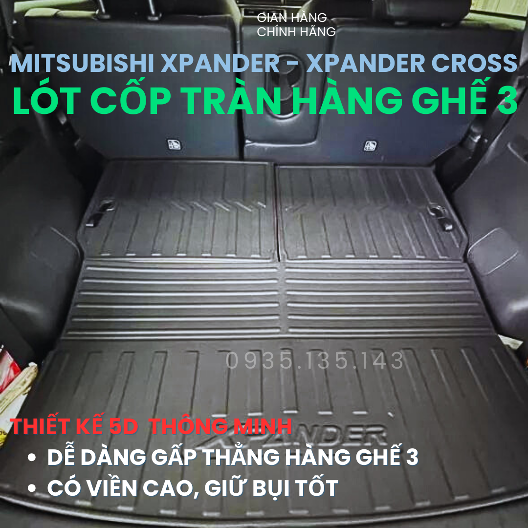 Lót cốp Mitsubishi Xpander, Xpander cross 2018-2023