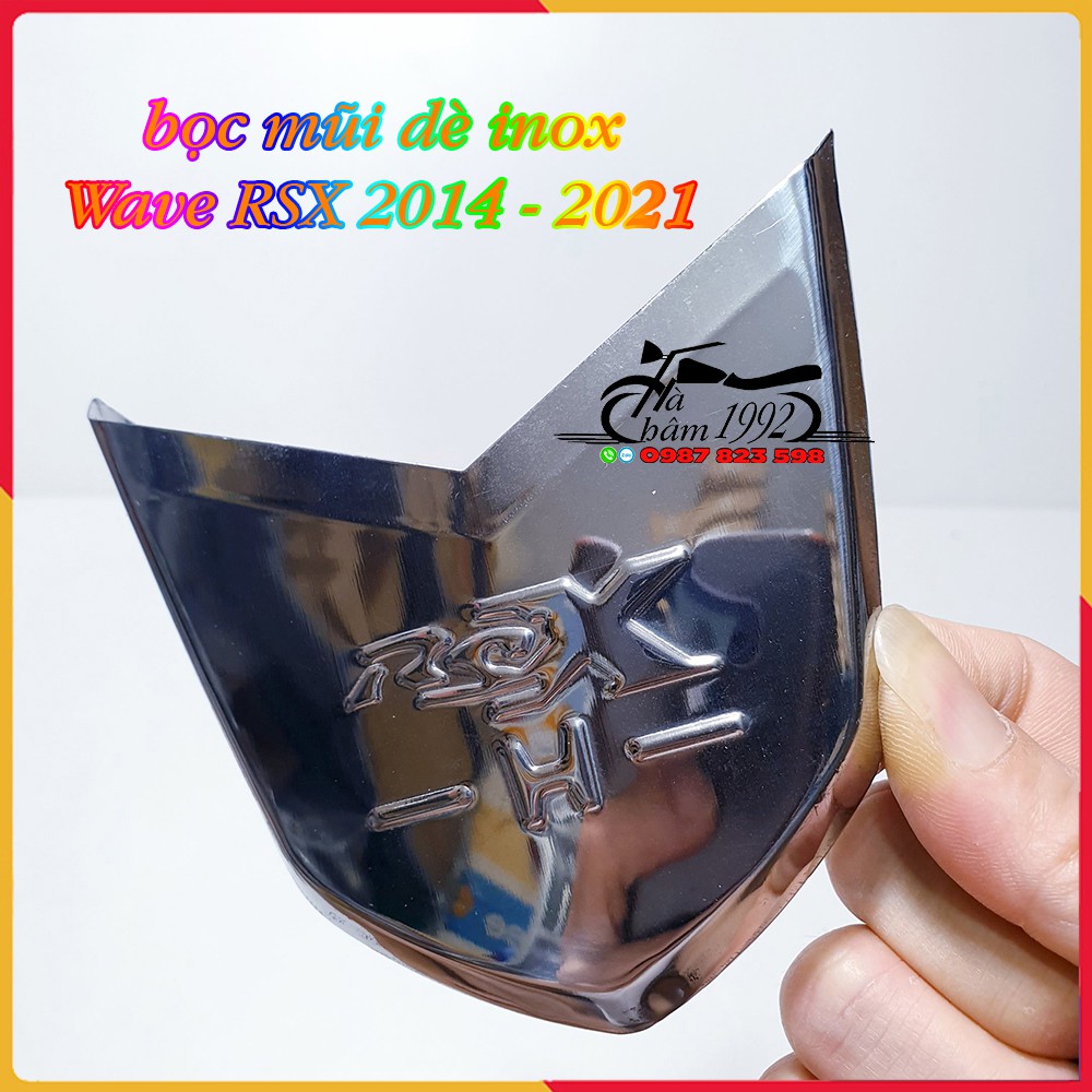 Bọc Mũi Dè iNox Wave Rsx 2014 - 2021 ( giá 1 cặp)
