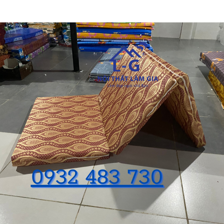 Nệm Pe giá rẻ ngang 1m dài 2m dày 5cm tại HCM freeship