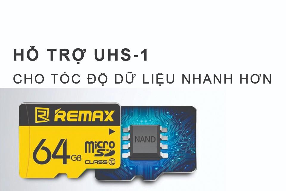 Thẻ nhớ MicroSD Remax 64Gb Class 10