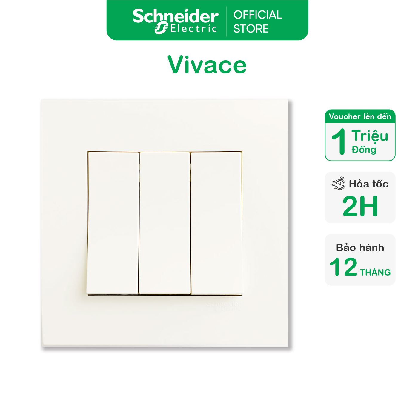 Bộ công tắc 1 chiều - 16ax - 250vac - trắng/ xám - schneider electric - kb31_1_we_g19 kb31_1_as_g19 kb32_1_we_g19 kb32_1_as_g19 kb33_1_we_g19 kb33_1_as_g19
