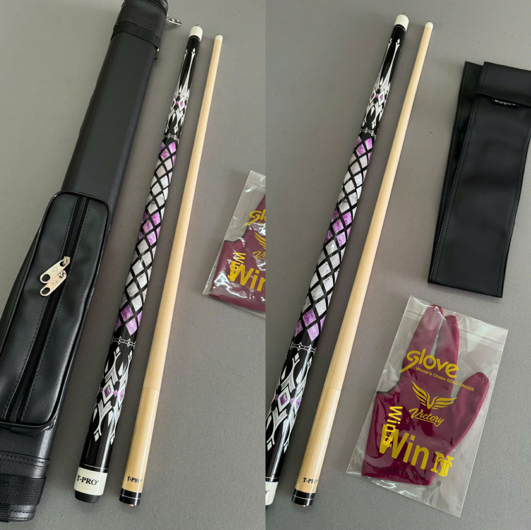 nguyên bộ cơ bida Đài Loan ( đầu 12mm)