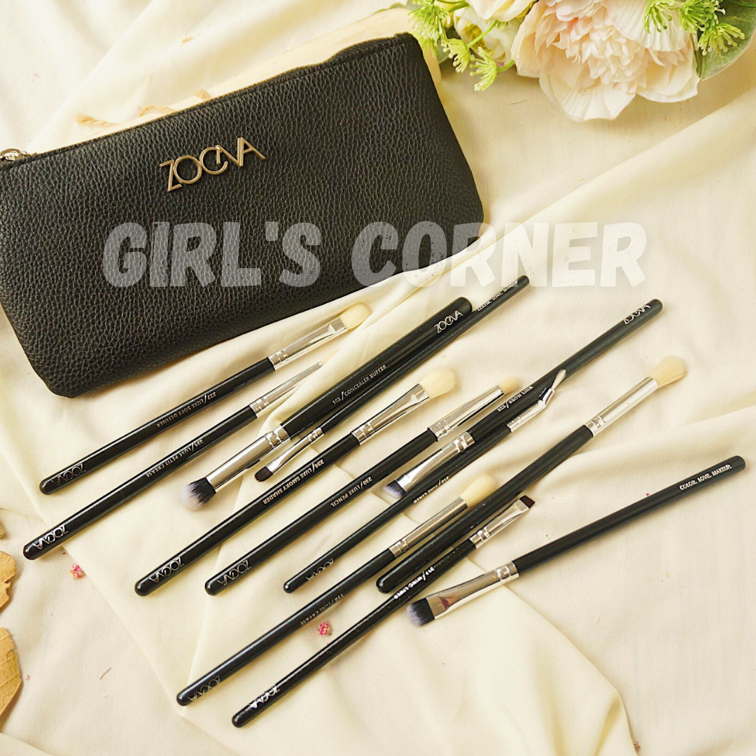 [HCM]Bộ cọ mắt Zoeva Eye Complete Black (Đen)