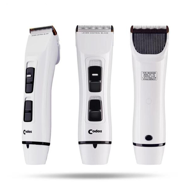 Tông Đơ Cắt Tóc Hàn Quốc Codos T6 Kèm Áo Choàng Cắt Tóc Chống Nước