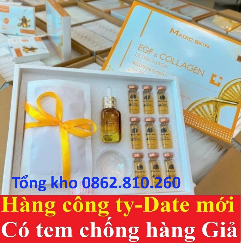 Mặt nạ huyết rồng magic skin Egf & Collagen Ultra Mask Solution System magicskin