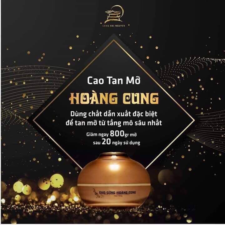 Cao gừng hoàng cung siêu tan mỡ 150gr