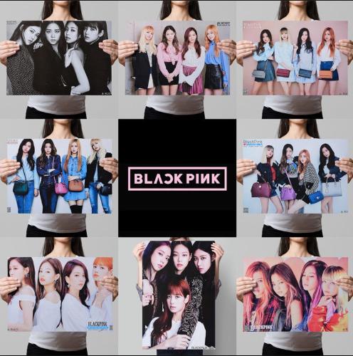 Bộ 8 tấm poster Blackpink khổ A3 lớn