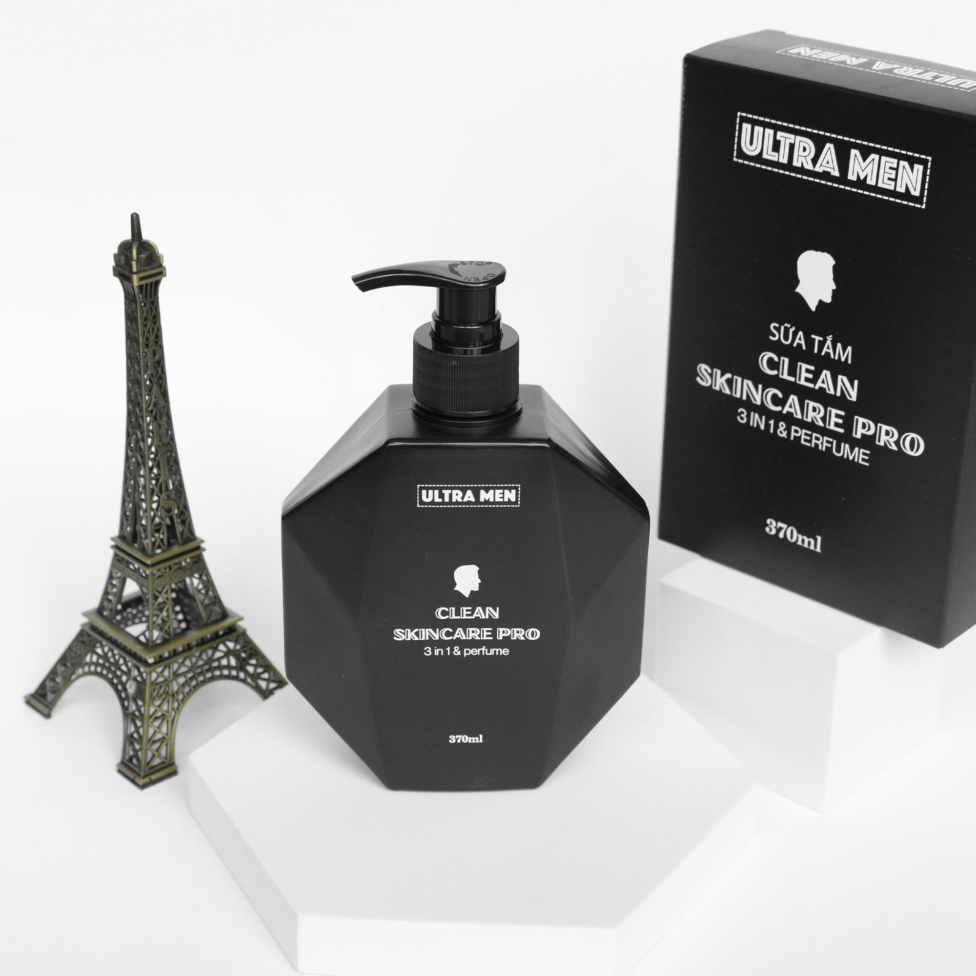 Sữa tắm nam Ultra men cao cấp giúp da trắng sáng 370ml