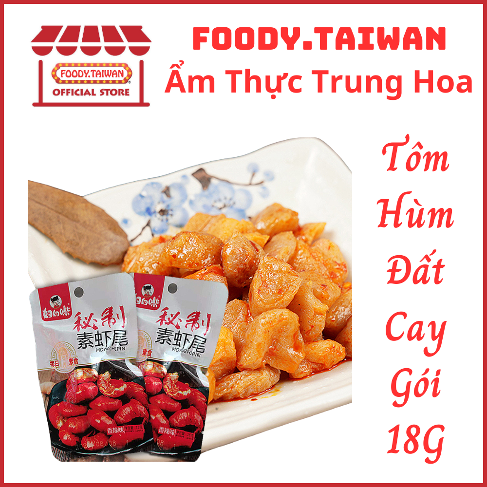 Tôm Hùm Đất Cay Siêu Ngon - Ăn Vặt Trung Quốc - Gói 18G - foody.taiwan