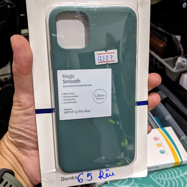 [HCM]Ốp lưng Benks - Magic Smooth cho iPhone 11Pro Max (xanh rêu).