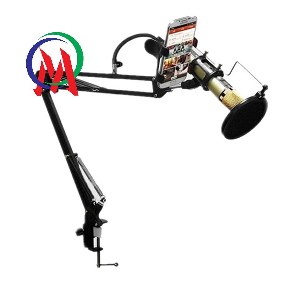 Chân đế micro kẹp bàn NB-35, Giá đỡ micro thu âm giá rẻ