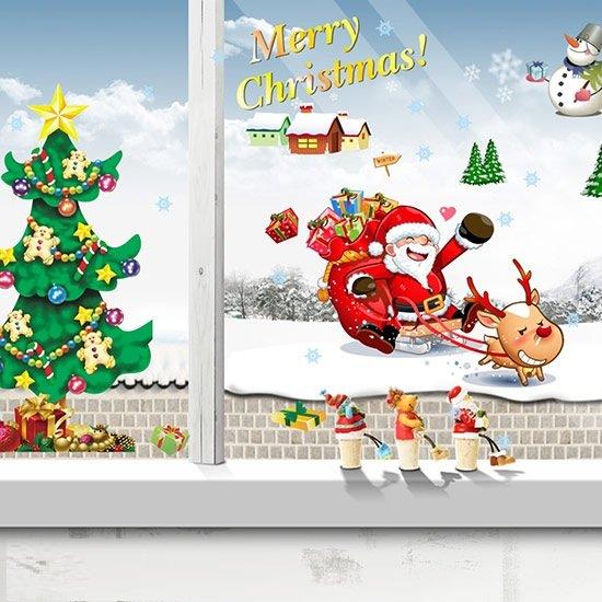Decal dán tường Noel siêu đẹp