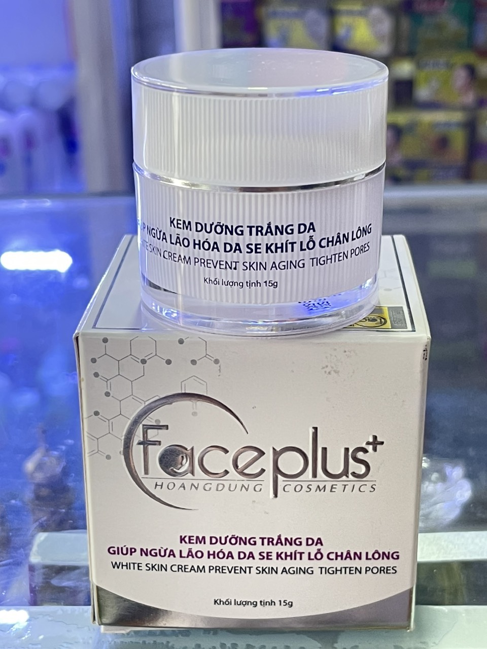 Kem mụn _ nám _ trắng da tái tạo faceplus+ 15g
