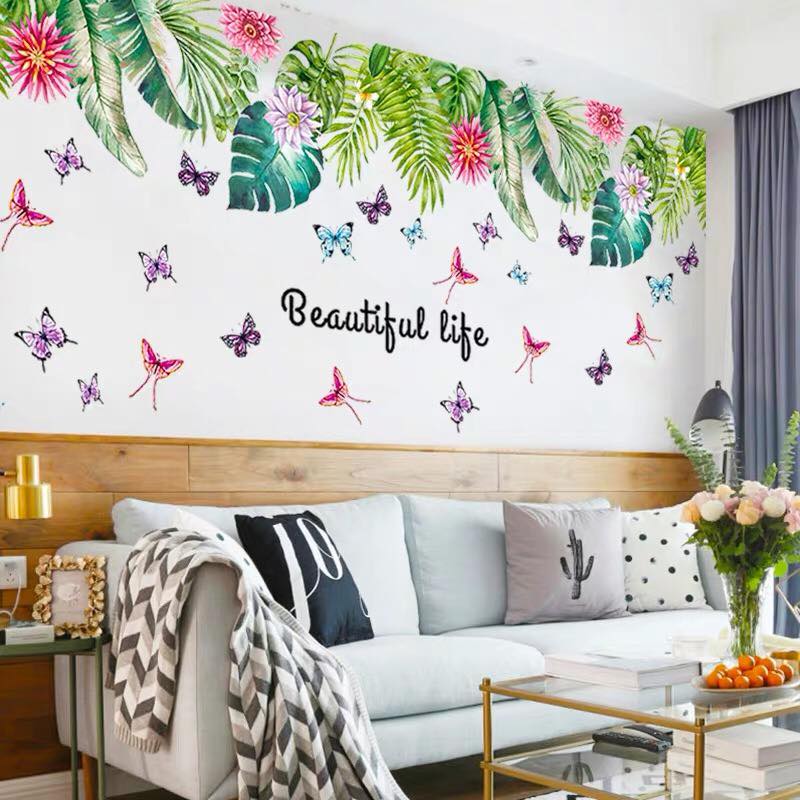 DECAL DÁN TƯỜNG BEAUTIFUL LIFE