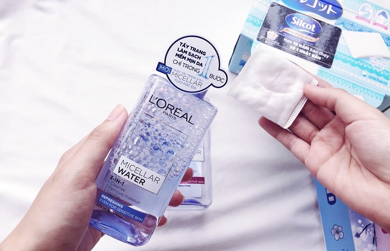 Nước tẩy trang L'Oreal Make Up Remover Micellar Deep Cleansing 400ml