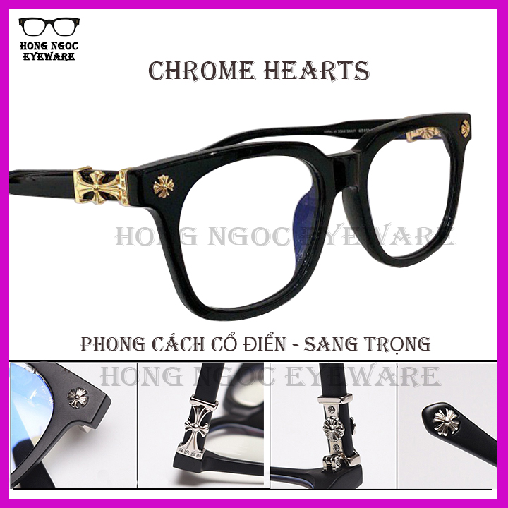 Gọng kính Chrome hearts nam nữ