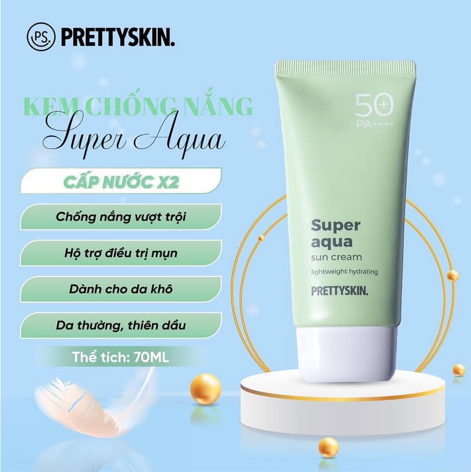 KEM CHỐNG NẮNG PRETTYSKIN Hàn Quốc