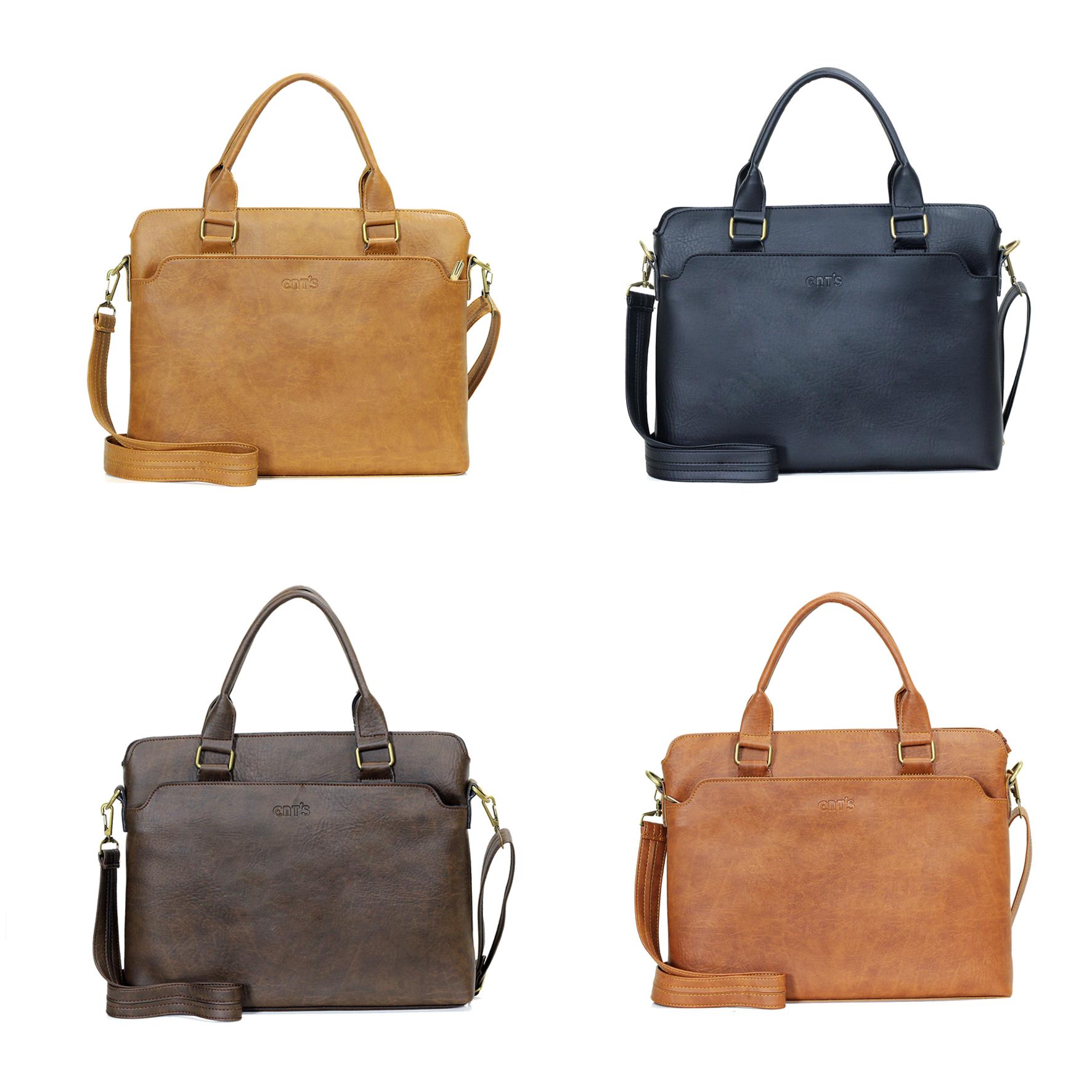 Cặp da công sở Unisex CNT HQ16 thời trang cao cấp