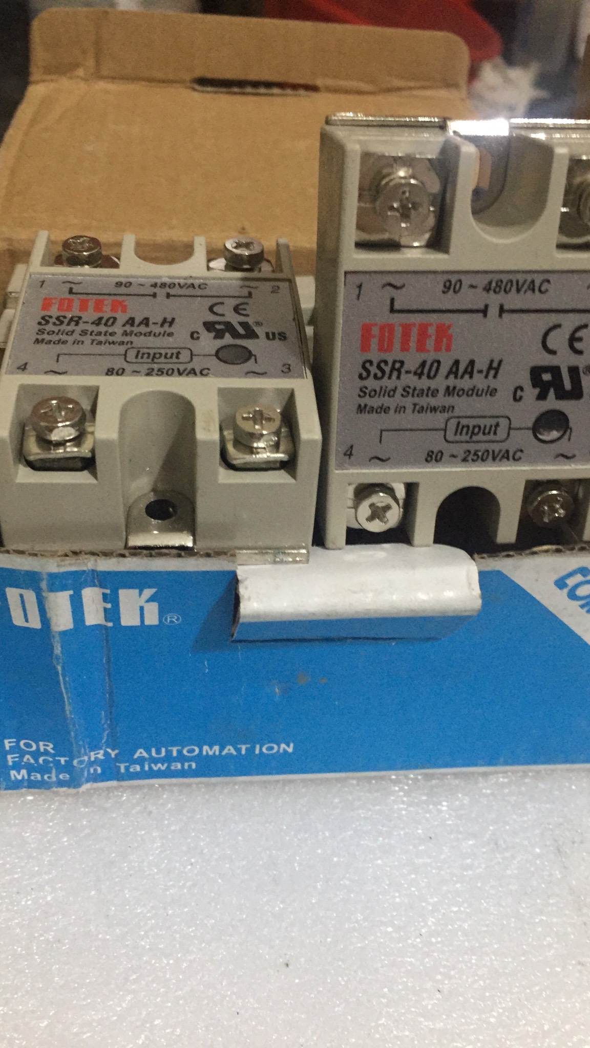 Rơ le bán dẫn FOTEK SSR-40AA