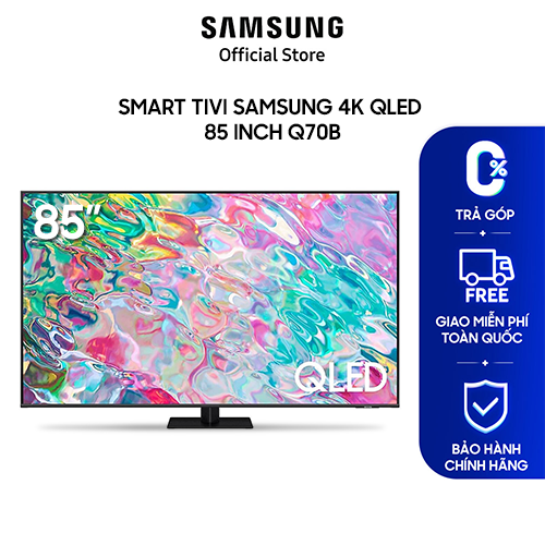 [MIỄN PHÍ VẬN CHUYỂN] Smart TV Samsung 4K QLED 85 inch QA85Q70BAKXXV
