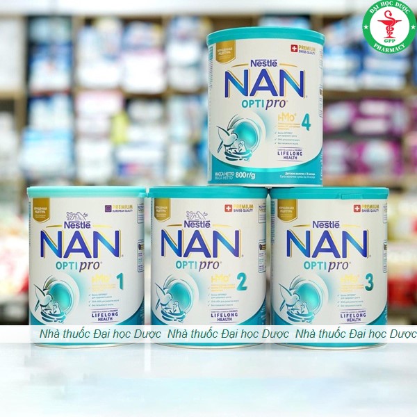 SỮA NAN NGA ĐỦ SỐ 1,2,3,4 800G