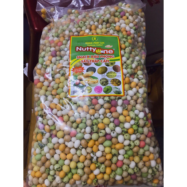 ĐẬU PHỘNG MIX ĐỦ VỊ 500G-bao thơm giòn