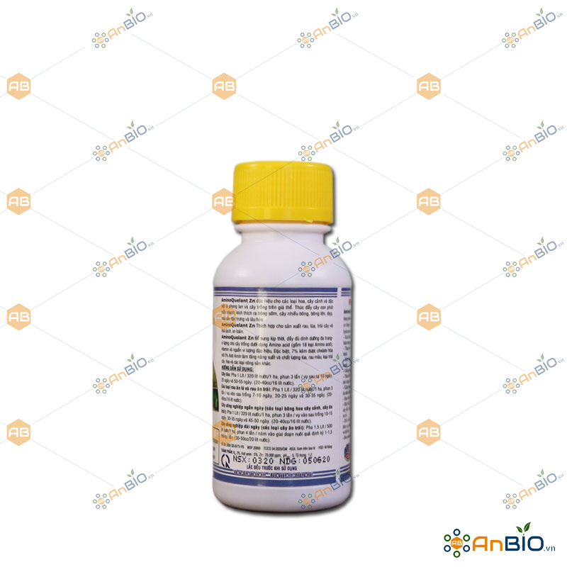 [HCM]Phân bón lá Aminoquelant - Zn chai 100ml - C2.1025