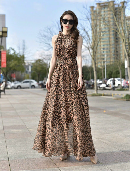 [Hcm]Sleeveless Dress with Tie Belt