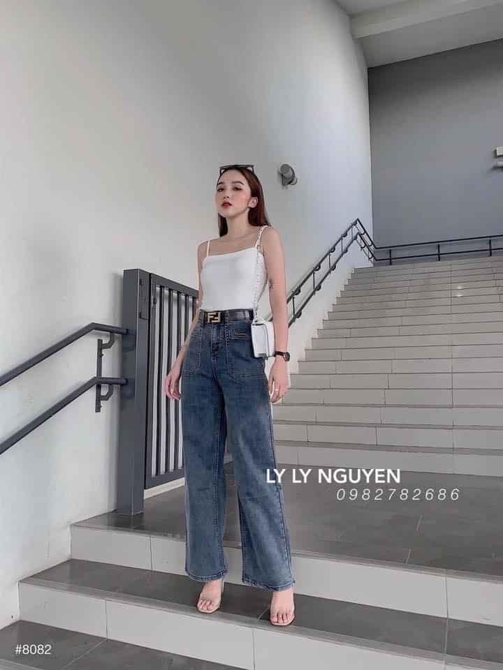 Áo 2 dây ngang croptop dễ phối đồ