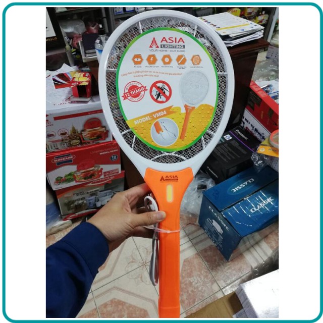 [An toàn] Vợt Muỗi ASIA VM04 Cao Cấp
