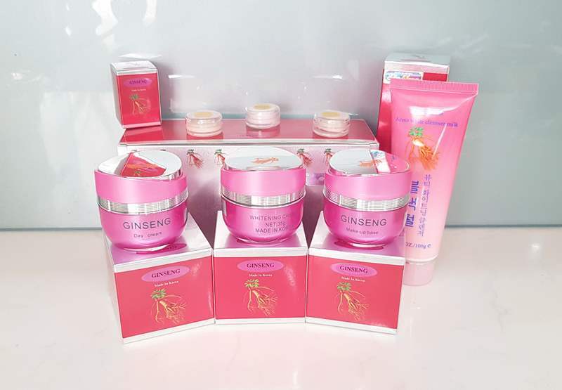 Mỹ phẩm Ginseng, Kem nám ginseng dưỡng trắng da chiết xuất từ nhân sâm Hàn Quốc - Nám ginseng giá rẻ