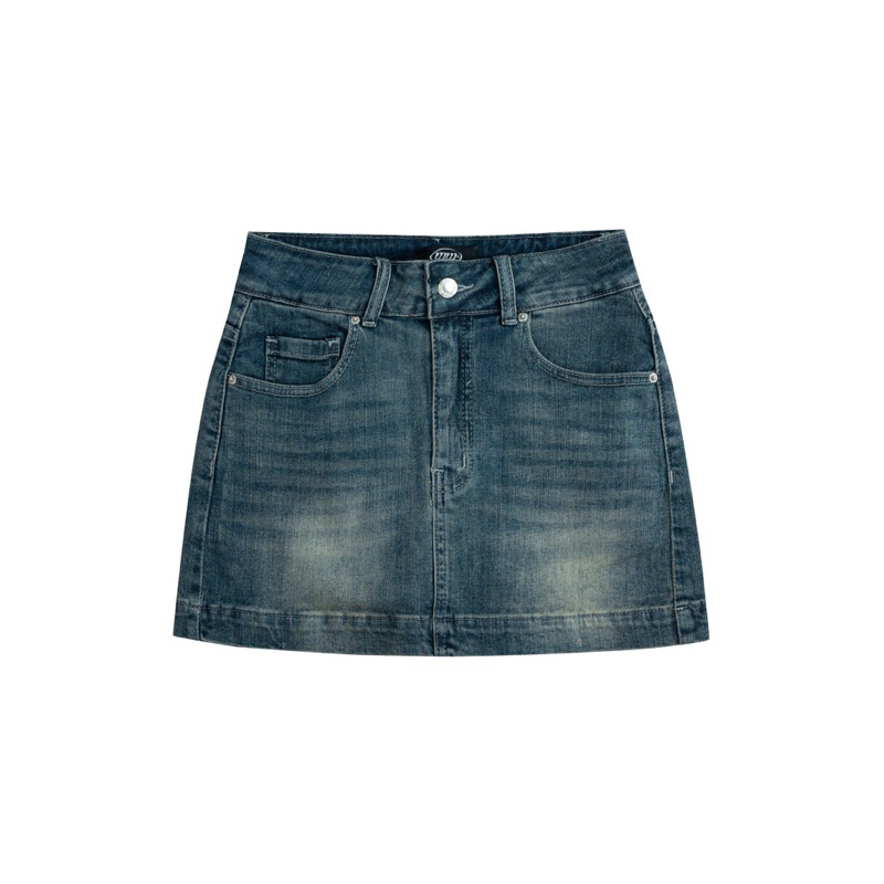 [Nhập LazXuHuong02 - giảm 25k đơn từ 199k] Chân váy quần denim co giãn SAND BLUE - Whattowear