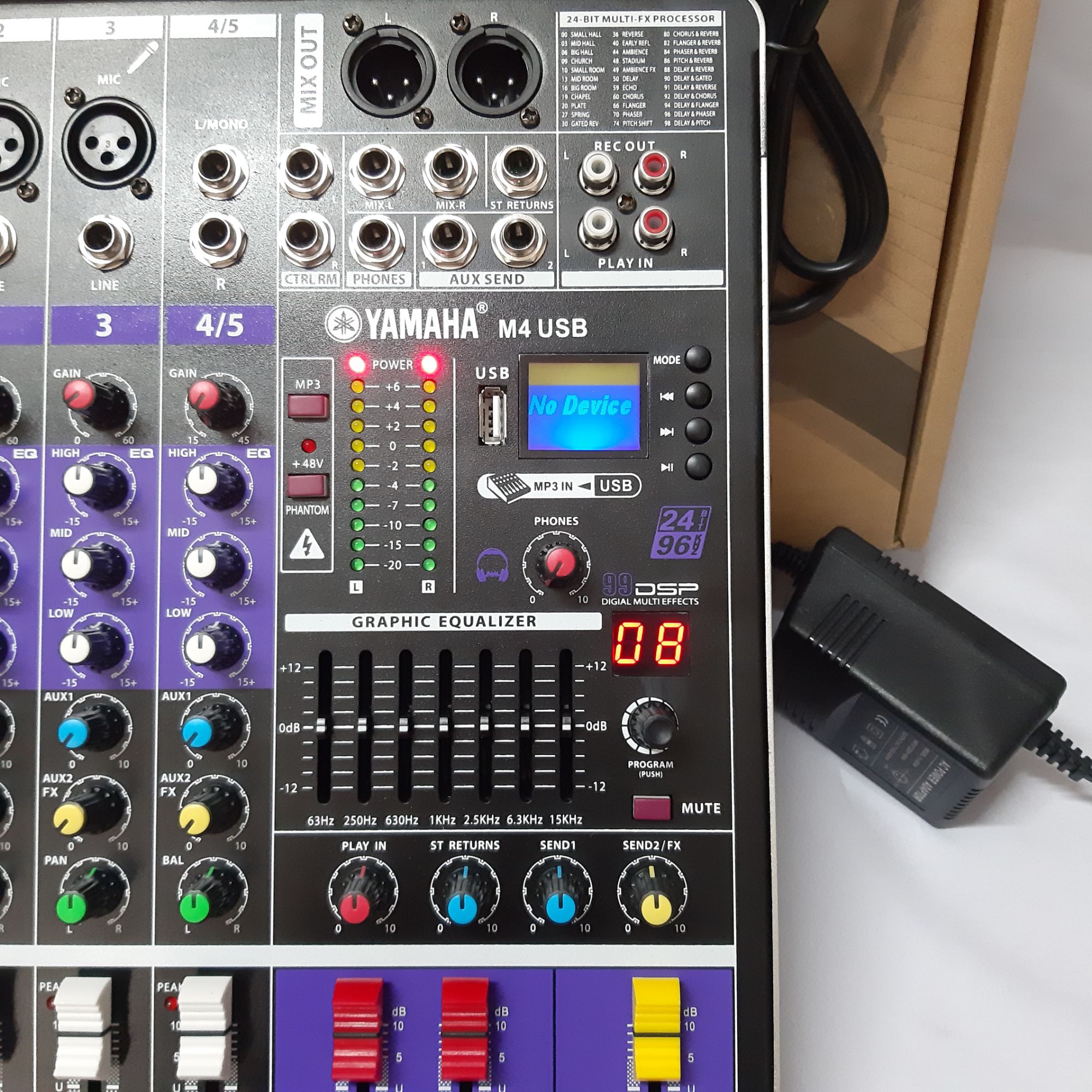 MIXER 4 channel (4 kênh). KẾT NỐI BLUETOOTH, USB.(MG4)