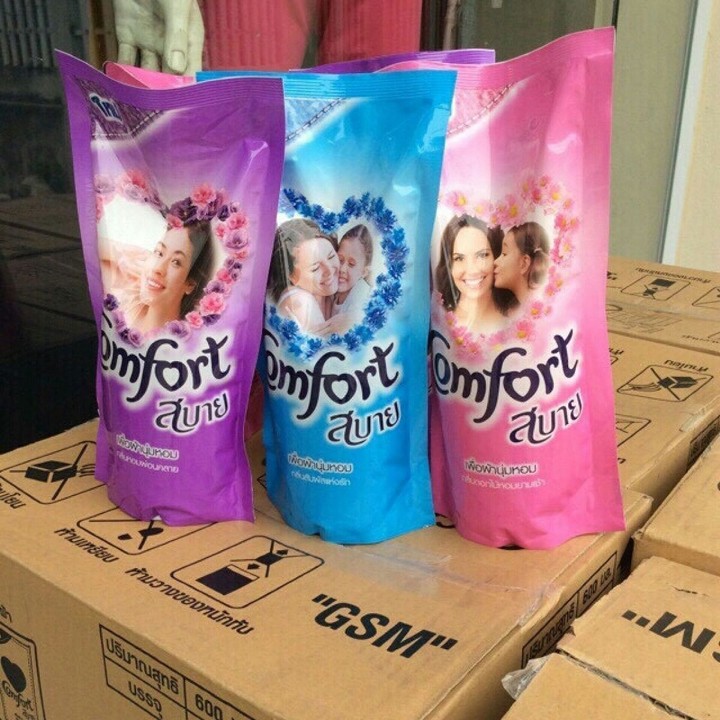 5 bịch comfort Thailand 580ml/túi