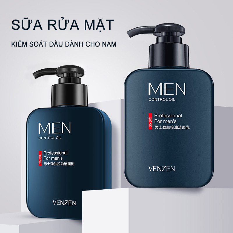 [HCM]Sữa rửa mặt nam VENZEN