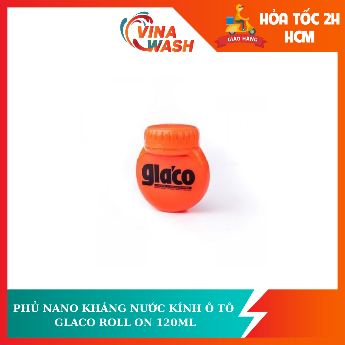 Dung dịch phủ Nano kính ô tô Glaco Roll On