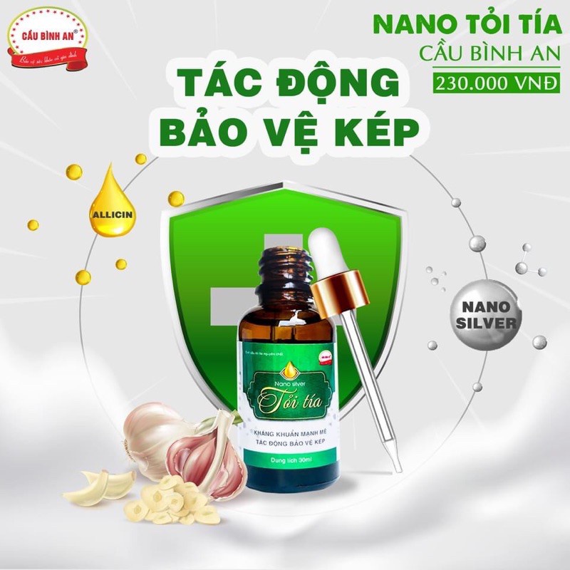 Tinh dầu tỏi Cầu Bình An BQSHOP