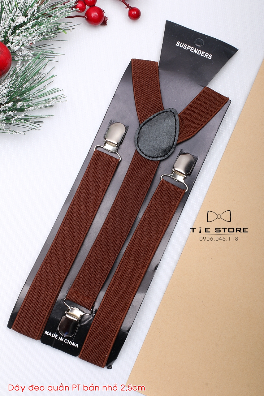 Đai Đeo Quần Nam Chữ Y Phổ thông 2,5cm, sinh viên, chụp ảnh kỷ yếu Đủ Màu - Dây đeo quần nam, dây yếm quần, dây đeo quần chữ Y, Tiến Nguyễn